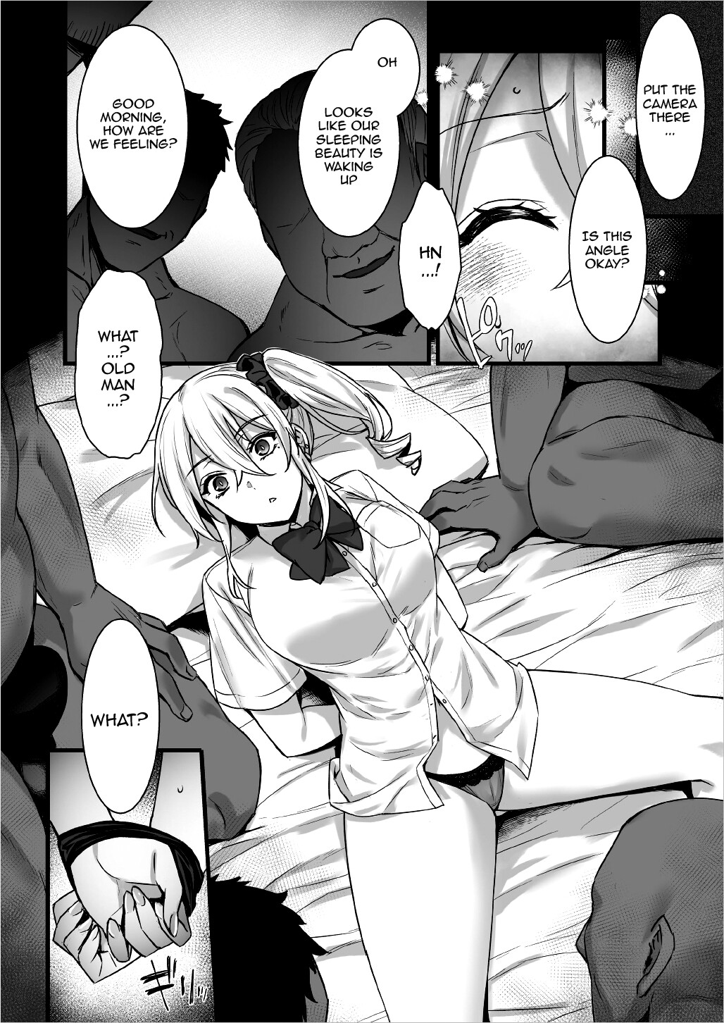 Hentai Manga Comic-Rental Breeding Old Men 4 ~Gang Banging A Gal As Punishment For Blackmailing Through Sugar Daddy Services~-Read-11